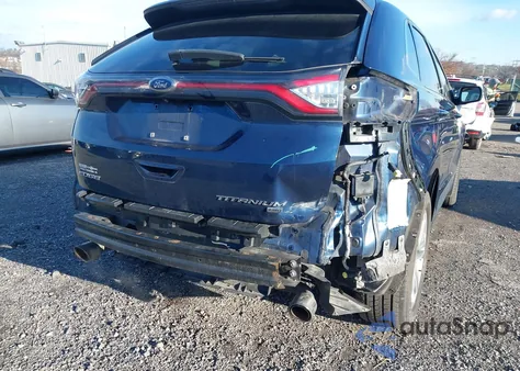2017 Ford Edge Titanium from USA, damaged, VIN 2FMPK4K84HBC52374